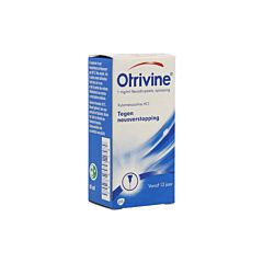 Otrivine 1mg/ml Solution pour Instillation Nasale Enfants + de 12 ans & Adultes Flacon Compte-Gouttes 10ml
