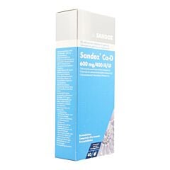 Sandoz Ca-D 600mg/400IE/UI Goût Citron 40 Comprimés Effervescents