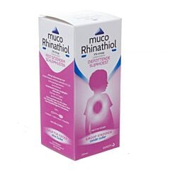 Muco Rhinathiol Kind Zonder Suiker Siroop 200ml