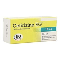 Cetirizine EG 10mg 50 Tabletten