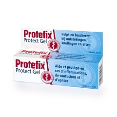 Protefix Protect Gel Prothèse Dentaire Appareil Orthodontique Tube 10ml