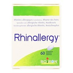 Rhinallergy Rhinites Allergiques & Rhume des Foins 60 Comprimés