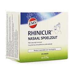 Rhinicur Nasaal Spoelzout 20 Zakjes