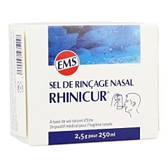 Rhinicur Sel de Rinçage Nasal 20 Sachets x 2,5g