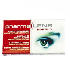 Pharmalens Maandlens -0,75 3 Stuks