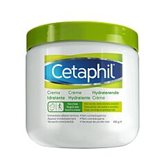 Cetaphil Crème Hydratante Visage & Corps Peau Sensible ou Sèche Pot 453g