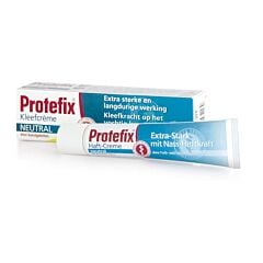 Protefix Crème Adhésive Neutre Prothèse Dentaire Tube 40ml