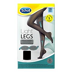 Scholl Light Legs 20 DEN Zwart - Maat S - 1 Paar