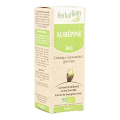 Herbalgem Aubépine Macérat Flacon Compte Gouttes 15ml