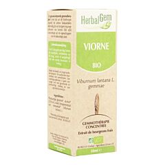 Herbalgem Viorne Macérat Flacon Compte Gouttes 50ml