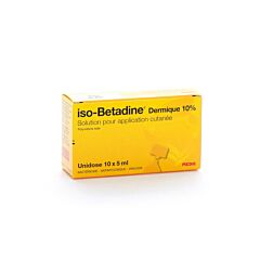 Iso-Betadine Dermique 10% 10 Unidoses x 5ml