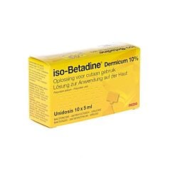 Iso-Betadine Dermicum 10% Oplossing 10x5ml