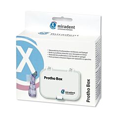 Miradent Protho Box avec Brosse pour Prothèse Dentaire 1 Pièce