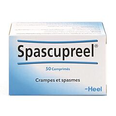 Heel Spascupreel Spasmes & Crampes 50 Comprimés