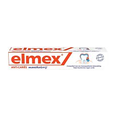 Elmex Dentifrice Sans Menthol Tube 75ml