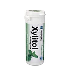 Miradent Xylitol Chewing Gum Menthe Verte 30 Pièces