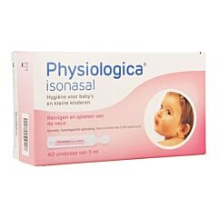 Physiologica Isonasal Lavage Nasal & Ophtalmique 40 Unidoses x 5ml