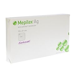 Mepilex Ag Verband Steriel 10,0x21,0cm 5 287221