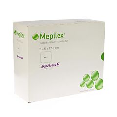 Mepilex Schuimverb Sil Abs Ster 12,5x12,5cm 16