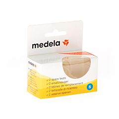 Medela Speen Silicoon Slow Flow 2 Stuks