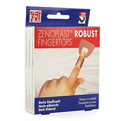 Zenoplast Robust Fingertops Pansements en Tissu 45x75cm - 20 Pièces