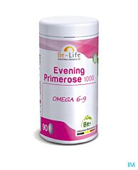 Be-Life Evening Primerose 1000 Bio Omega 6-9 90 Gélules