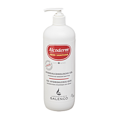 Alcoderm Gel Hydroalcoolique Désinfection des Mains Flacon Pompe 600ml