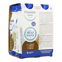 Fresubin Energy Drink Cappuccino Bouteille 4x200ml 