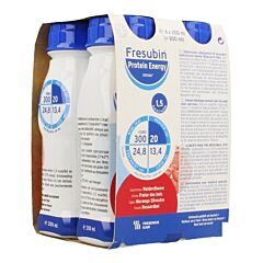 Fresubin Protein Energy Drink Fraise des Bois Bouteille 4x200ml 