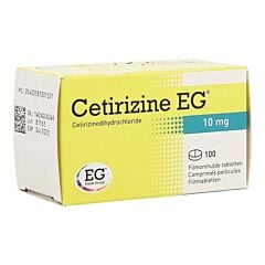 Cetirizine EG 10mg 100 Tabletten
