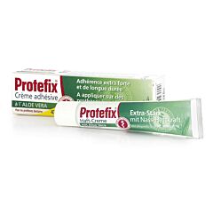 Protefix Crème Adhésive Aloe Vera Prothèse Dentaire Tube 40ml