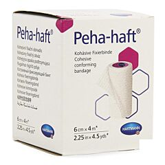 Peha-Haft Zonder Latex 6cm x 4m 1 Stuk