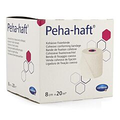 Peha Haft Latex Free 8cmx20m 1 Stuk