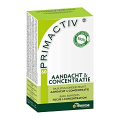 Primactiv Aandacht & Concentratie - 60 Capsules