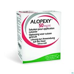 Alopexy 50mg/ml Sol Application Cutanee Fl - 3x60ml