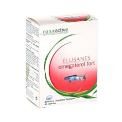 Naturactive Elusanes Omegaterol Fort 45 Gélules