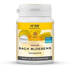 Fleurs de Bach N°39 Urgence Chewing-Gums Calme & Relaxation 40 Pièces