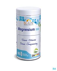 Be-Life Magnesium 500 Tonus & Détente 180 Gélules