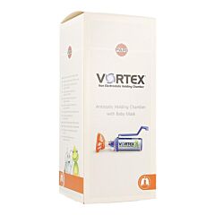 Vortex Chambre d'Inhalation Masque Coccinelle Orange Bébé 0-2 ans