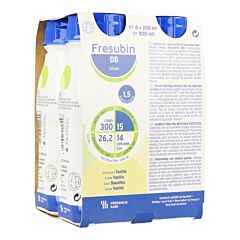 Fresubin DB Drink Vanille Bouteille 4x200ml