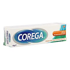 Corega Ultra Crème Adhésive pour Prothèse Dentaire Tube 40g