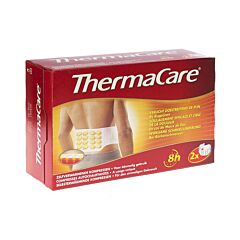 Thermacare Patchs Auto-Chauffants 16h Douleurs Bas du Dos 2 Pièces