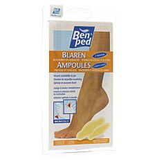 Benped Pleister Blaren Teen / Vinger Small + Medium 6 Stuks