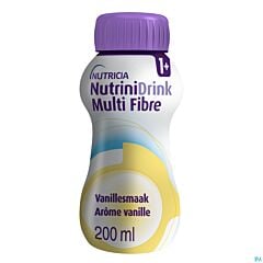 NutriniDrink Multi Fibre Vanillesmaak Flesje - 200ml