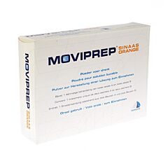 Moviprep Poudre pour Solution Buvable Goût Orange 2x2 Sachets