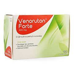 Venoruton Forte 500mg 100 Comprimés