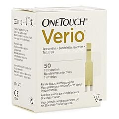 OneTouch Verio 50 Bandelettes Réactives