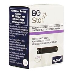 BGStar Teststrips 50 Stuks