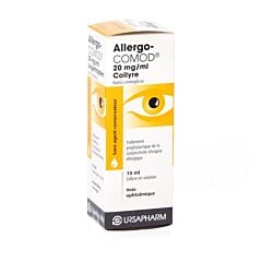 Allergo-Comod Collyre en Solution Flacon 10ml