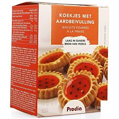 Prodia Gevulde Koekjes Aardbei 150g